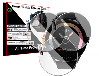 EZGER Screen Guard for Boult Rover Pro Smartwatch(Pack of 3)
