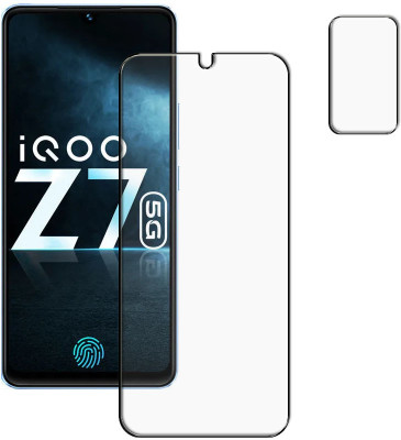tombik Screen Guard for AA65-Vivo iQOO Z7 5G-FRONT -LENS(Pack of 2)