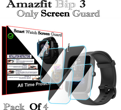 HIDEOUS Screen Guard for Amazfit Bip 3(Pack of 2)