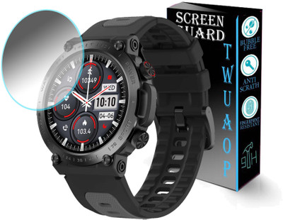 TWUAOP Screen Guard for PEBBLE EXPLORE SMARTWATCH(Pack of 1)