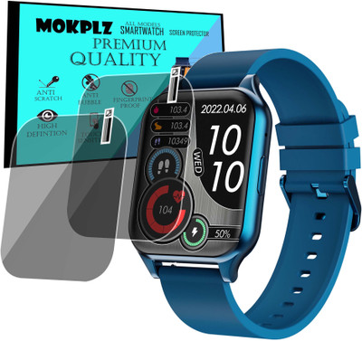 MOKPLZ Screen Guard for GIZMORE GLOW Z SMARTWATCH(Pack of 2)