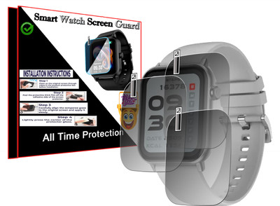 HIDEOUS Screen Guard for Fire-Boltt Ninja Fit(Pack of 3)