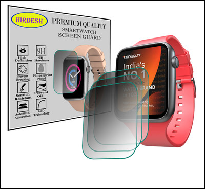 hirdesh Screen Guard for Fire-Boltt Ring(Pack of 3)