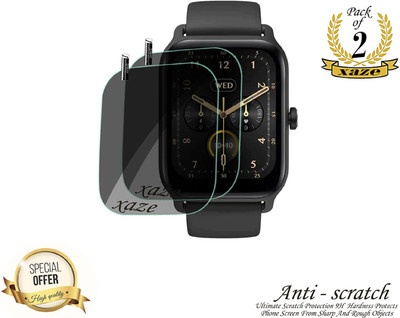 XAZE Screen Guard for Fastrack Reflex Nitro Smartwatch(Pack of 2)