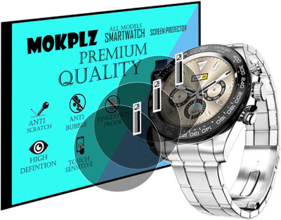 MOKPLZ Screen Guard for FIRE BOLTT BLIZZARD SMARTWATCH(Pack of 3)