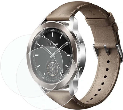 MOKPLZ Screen Guard for Xiaomi Watch S3 LTE Smartwatch(Pack of 2)