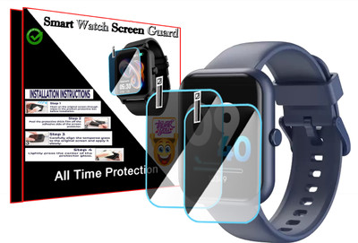 HIDEOUS Screen Guard for DIZO Watch D Plus.(Pack of 2)