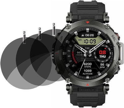 TXGO Screen Guard for Amazfit T-Rex Ultra Smartwatch(Pack of 3)