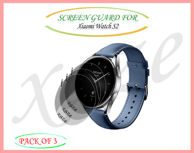 XAZE Screen Guard for Xiaomi Watch S2 Smartwatch(Pack of 3)