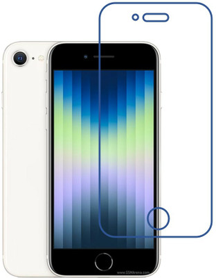 DVMART Screen Guard for 9H Crystal Clear Apple iPhone SE (2022)(Pack of 1)