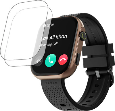 EJZATEX Screen Guard for Boult CrownX SMARTWATCH SMARTWATCH(Pack of 2)