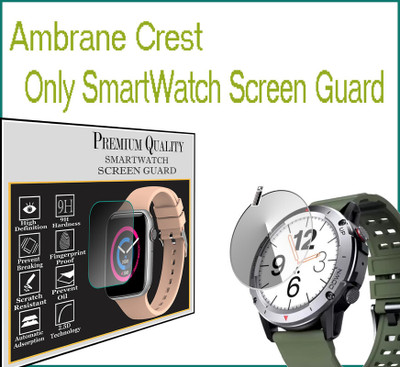 daffin Screen Guard for Ambrane Wise Crest(Pack of 1)