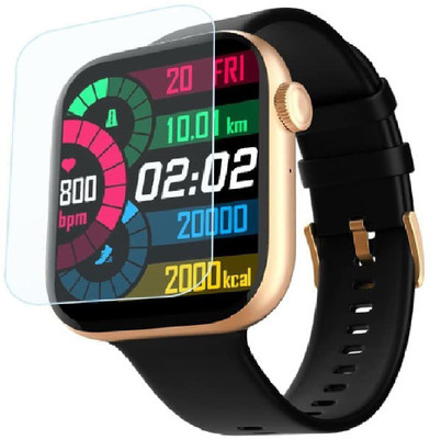 CUBES Screen Guard for Fire-Boltt Ring 3 | 1.8'' Inch | Soft and Flexible | Touch Sensitive | Unbreakable | Ultra Thin | Edge To Edge TPU Film(Pack of 2)