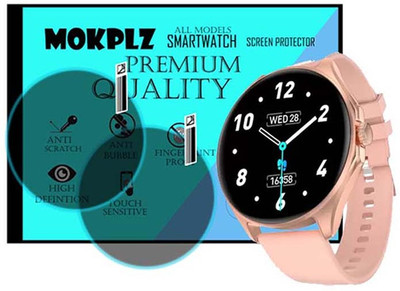 MOKPLZ Screen Guard for FIRE BOLTT APOLLO 2 SMARTWATCH(Pack of 2)