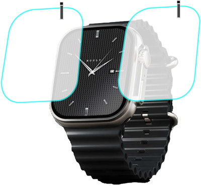 TWUAOP Screen Guard for BOULT DIVE EVO SMARTWATCH(Pack of 2)