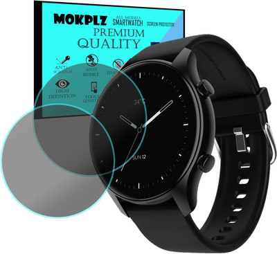 MOKPLZ Screen Guard for BOAT LUNAR CONNECT PLUS SMARTWATCH(Pack of 2)