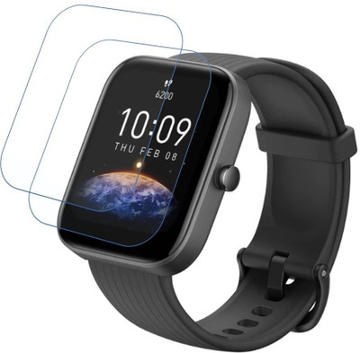 SellZone Screen Guard for Amazfit Bip 3 Pro(Pack of 2)