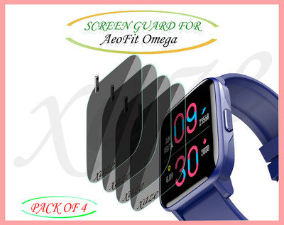 XAZE Screen Guard for AeoFit Omega Smartwatch(Pack of 4)