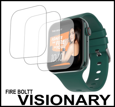TWUAOP Screen Guard for FIRE BOLTT VISIONARY(Pack of 3)