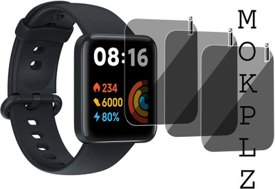 MOKPLZ Screen Guard for XIAOMI REDMI WATCH 2(Pack of 3)