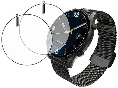 MOKPLZ Screen Guard for CROSSBEATS APEX REGAL SMARTWATCH(Pack of 2)