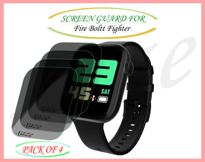 XAZE Screen Guard for Fire Boltt Fighter Smartwatch(Pack of 4)