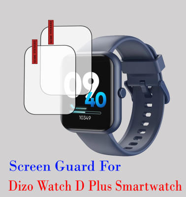 EJZATI Screen Guard for DIZO WATCH D PLUS SMARTWATCH, SCREEN GUARD(Pack of 2)