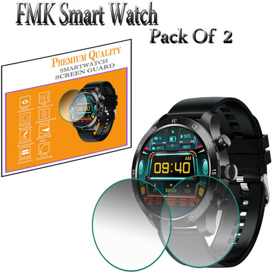 daffin Screen Guard for FMK Smart Watch(Pack of 2)