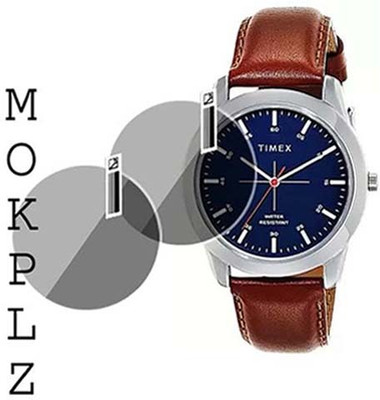MOKPLZ Screen Guard for TIMEX ANALOG MEN WATCH(Pack of 2)
