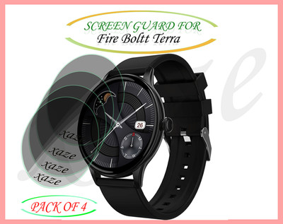 XAZE Screen Guard for Fire Boltt Terra Smartwatch(Pack of 4)