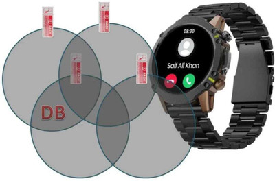 KHWABEEDA Screen Guard for BOULT STERLING PRO 1.43 SMART WATCH SCREEN GUARD (P-4)(Pack of 4)