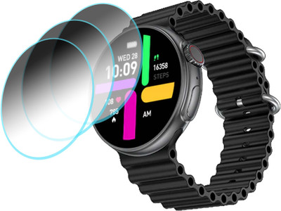 TWUAOP Screen Guard for FIRE BOLTT ASTEROID SMARTWATCH(Pack of 3)