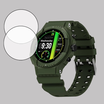 ejzatex Screen Guard for FIRE BOLTT QUEST SMARTWATCH, SCREEN GUARD(Pack of 2)