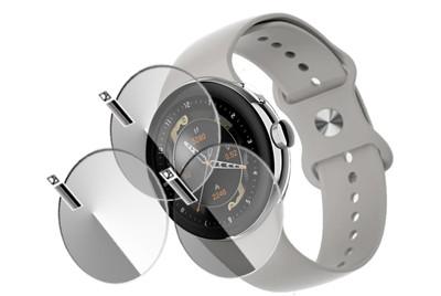 EZGER Screen Guard for Fire-Boltt Rock Smartwatch(Pack of 3)