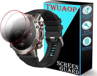 TWUAOP Screen Guard for AMAZFIT FALCON SMARTWATCH(Pack of 2)