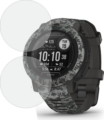 Mobling Screen Guard for Garmin Instinct 2 Camo Edition 45mm(Pack of 2)