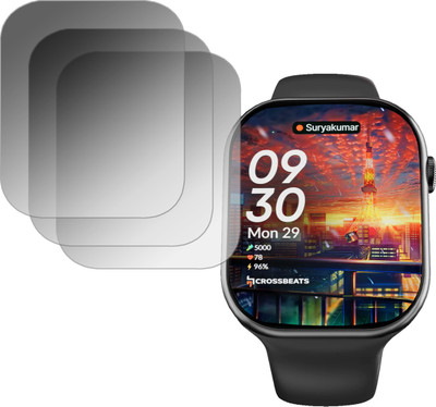 ejzatex Screen Guard for CROSSBEATS IGNITE NEXUS SMARTWATCH, SCREEN GUARD(Pack of 3)