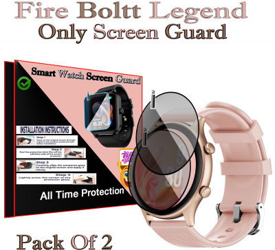 daffin Screen Guard for Fire Boltt Legend(Pack of 2)