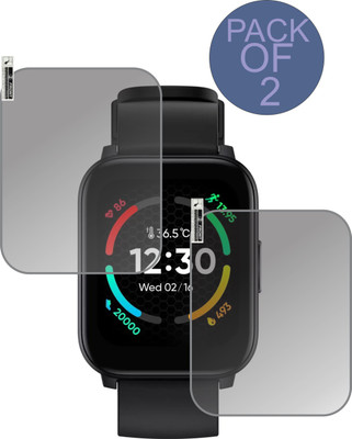 chakoor Screen Guard for Realme Techlife watch s100 SMARTWATCH(Pack of 2)