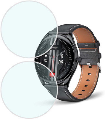MOKPLZ Screen Guard for PEBBLE ROYALE LEGEND SMARTWATCH(Pack of 2)