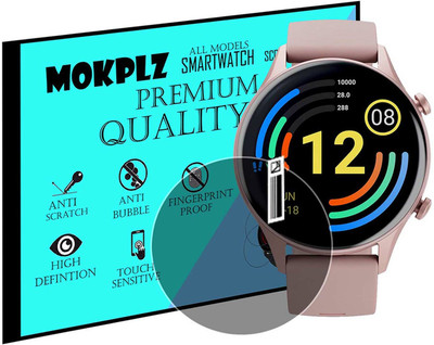 MOKPLZ Screen Guard for TITAN SMART SMARTWATCH(Pack of 1)
