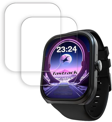 ARBAN Screen Guard for Fastrack Limitless FS2 Plus 2.01 inch Smartwatch Screen Protector | Anti-Scratch | Edge to Edge Full Coverage | 9H Hardness | Screen Guard(Pack of 2)