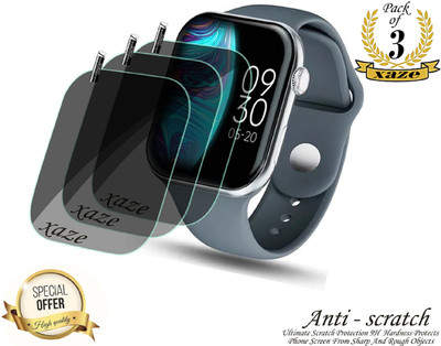 XAZE Screen Guard for Pebble Cosmos Grande Smartwatch(Pack of 3)
