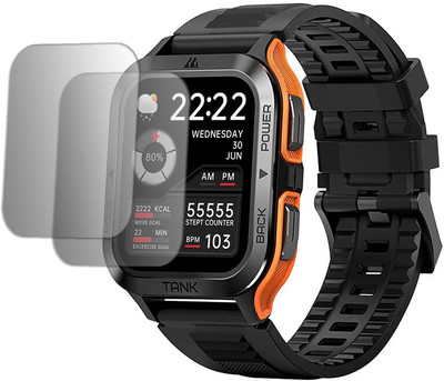 DOUMOF Impossible Screen Guard for KOSPET TANK M2 SMARTWATCH(Pack of 2)