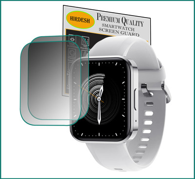 hirdesh Screen Guard for DIZO Watch D Talk(Pack of 2)