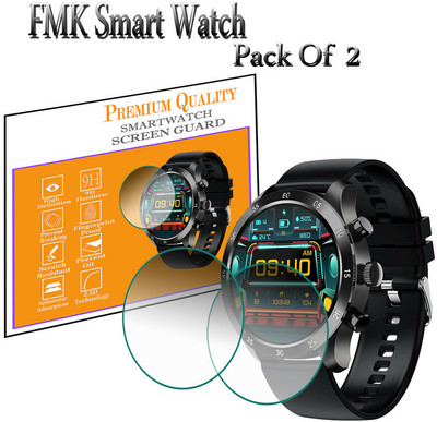 daffin Screen Guard for FMK Smart Watch(Pack of 2)