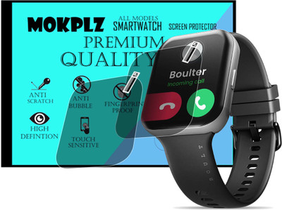 MOKPLZ Screen Guard for BOULT SWING SMARTWATCH(Pack of 2)