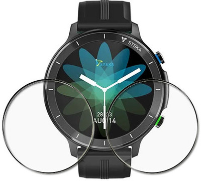 tombik Screen Guard for sd131-Syska Stellar Smartwatch(Pack of 2)