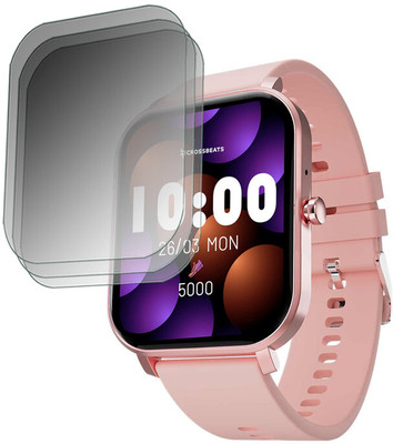 YCHROZE Screen Guard for Crossbeats Ignite Pingg SMARTWATCH(Pack of 3)