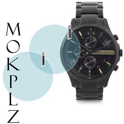 MOKPLZ Screen Guard for AX2164 ANALOG WATCH(Pack of 2)